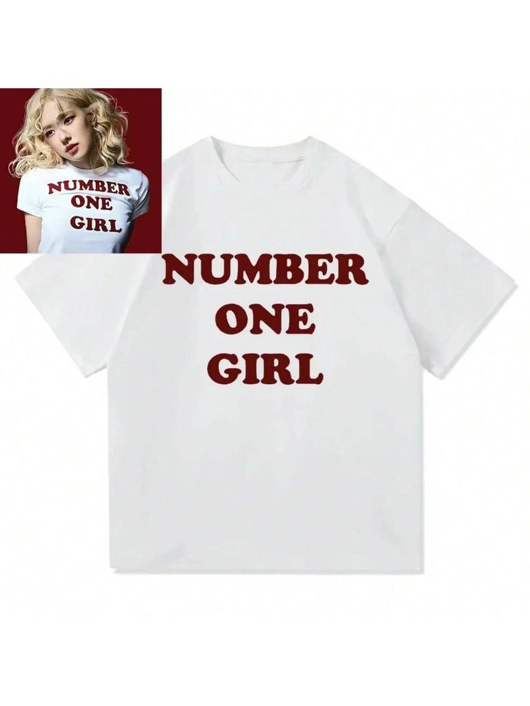 New Album Number One Girl Same T-Shirts Men Women Clothing Harajuku Tops Y2k Unisex Summer High Quality Cotton Tees