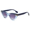 JYL TS Sunglasses UV Cat Eye Contrast Street/23037