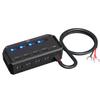 1x 12V LED Indicator Light Universal Morcycle Fuse Holder Box Battery Protection