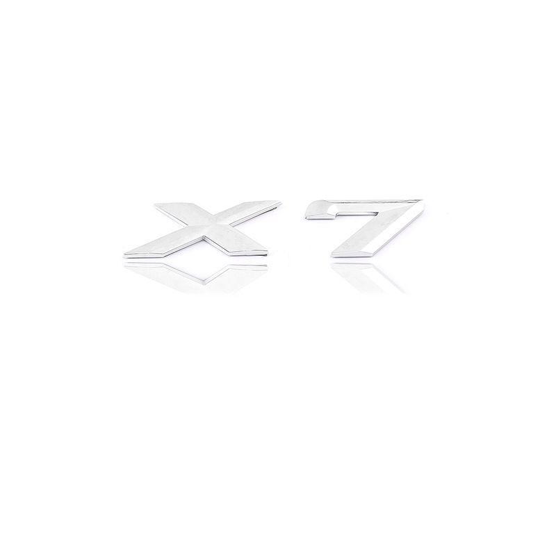 Compatible with BMW Emblems & Stickers: X1, X2, X3, X4, X5, X6, X7 Models for Car Door and Fender Modifications.