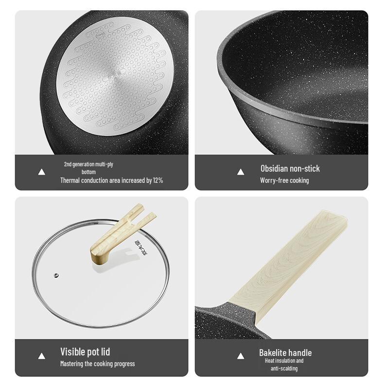 Chui Da Huang Maifan Stein Antihaft-Wok