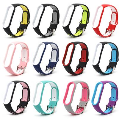 Breathable Strap For Xiaomi Mi Band 3 4 5 6 Smart Watch Wrist M3 M4 Bracelet For Xiaomi MiBand 6 5 4 3 Miband Strap Replacement
