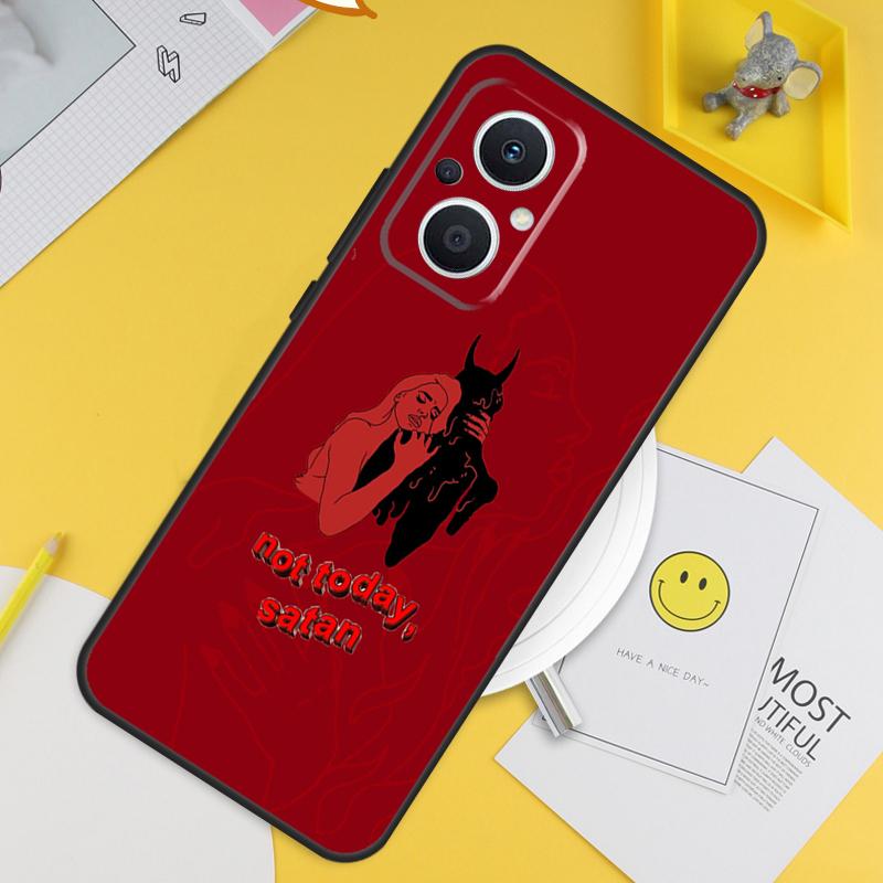 Aesthetic Devil Woman Bad Girl For OPPO Reno 14 12 11 10 13 Pro 8T 11F 12F 13F 14F 7 8 Lite OPPO Find X9 X8 X6 X5 Pro Case