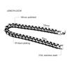 Fashion Minimalist Design Men's Jewelry Stainless Steel Curb Cuban Link Chain Bracelet for Man Unisex Wrist Jewelry Gifts
