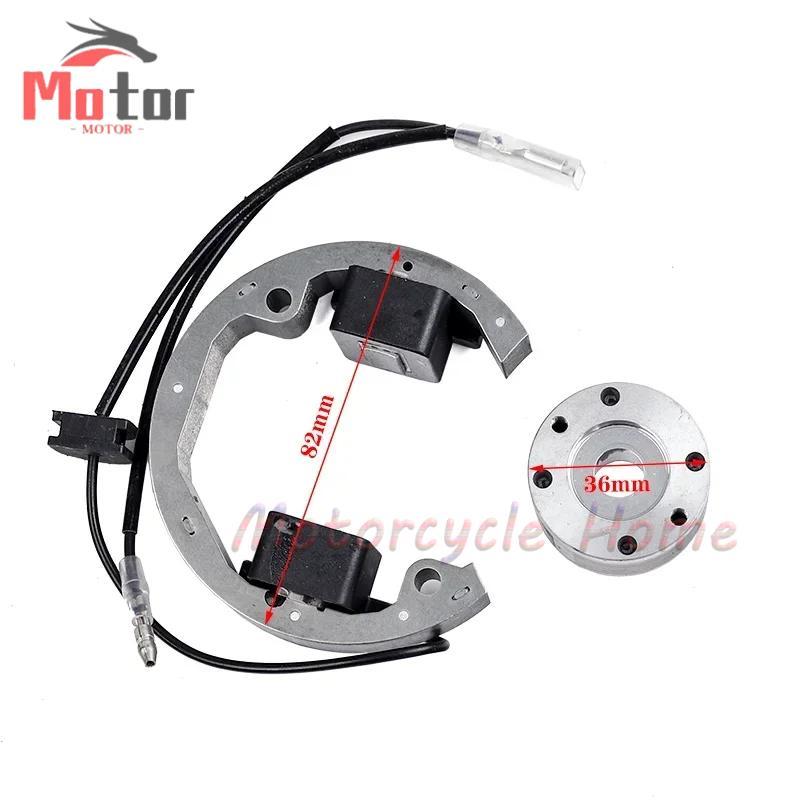 Mini Motorcycle 50cc Accessories Ignition Coil Pit Bike for 50 SX Electric and Ignition Internal Rotor Stator Magneto Gy6