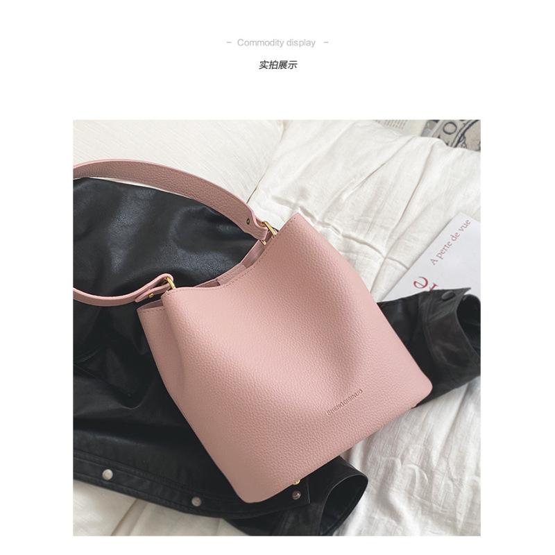 Tooxika Damen New Style High-End-Mode Süße Rosa Unterarmtasche Beuteltasche Große Kapazität Umhängetasche