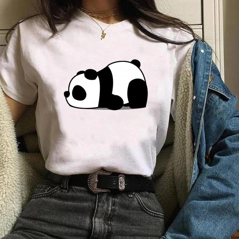 Women 3D Print Clothing Graphic Fox Flower Cartoon Short Sleeve Travel Ladies Clothes Lady Womens T-Shirt