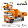 Dump Truck Construction Building Blocks Toy Set For Boys With Abs Plastic Building Blocks And Diy