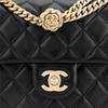Chanel Lambskin Messenger Bag, Chain Bag, Shoulder Bag, Crossbody Bag Small Women's Black AS4001-B10716-94305