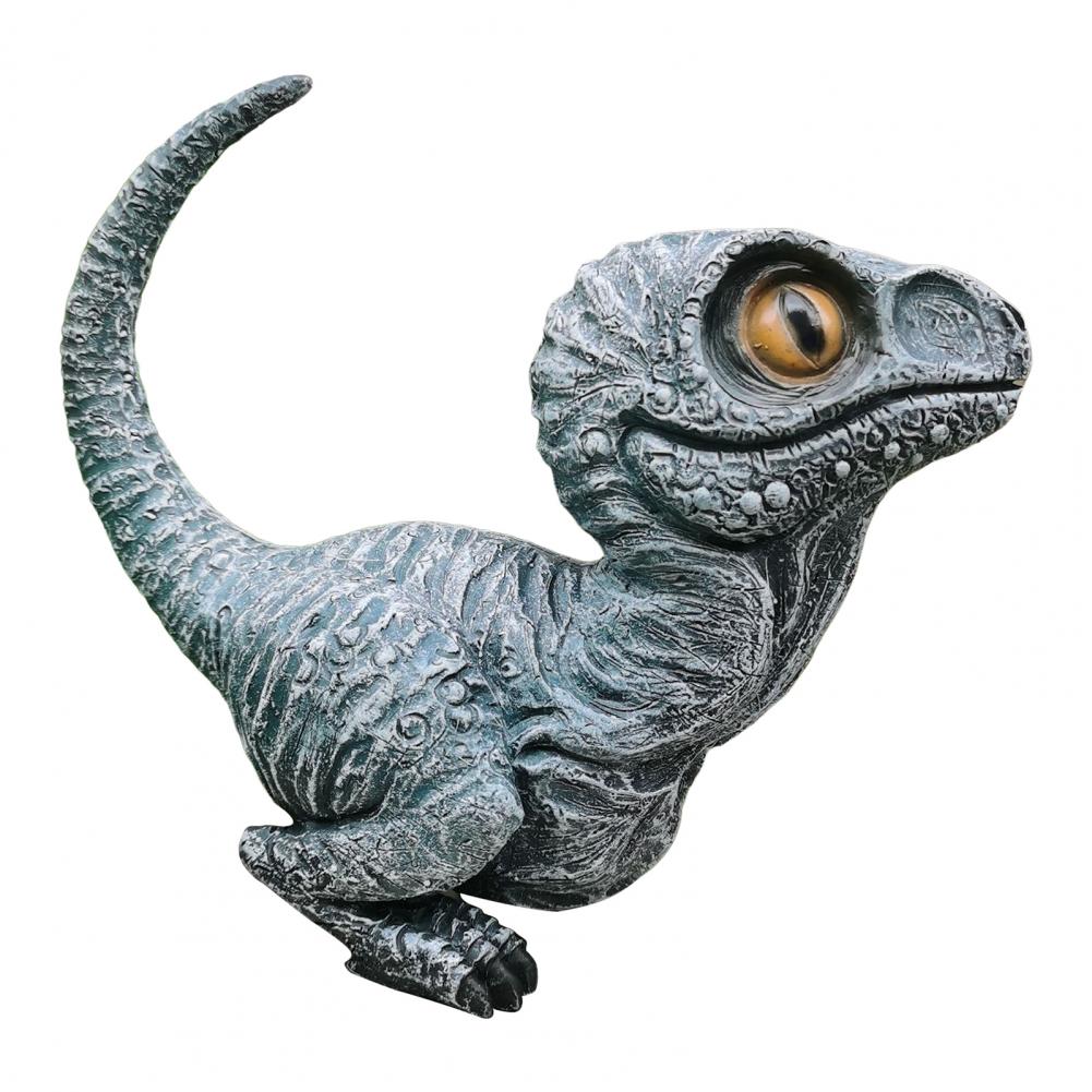 Realistic Dinosaur Figurine Resin Dinosaur Statue Weather-Resistant Outdoor Dinosaur Statue Decoration Home Sculpture Ornament