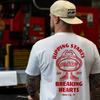 Hot Sale Racing Exhaust Ama Motocross Graphic Print T-shirt Men Women O-Neck Streetwear Harajuku Fashion Motorcycle Sweat Absorptive Summer New Tee