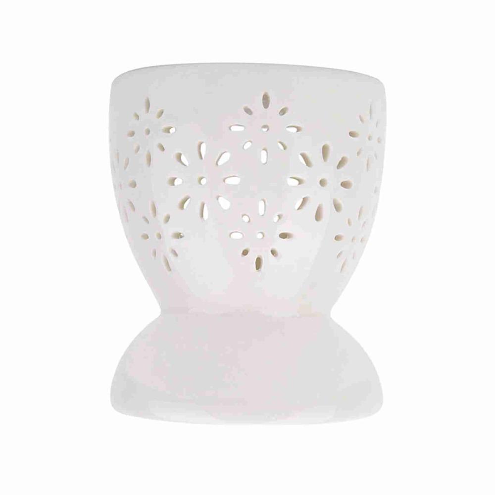 Hollow Design Fragrance Lamp White Color Aromatherapy Stove Decorative Incense Burner  Home