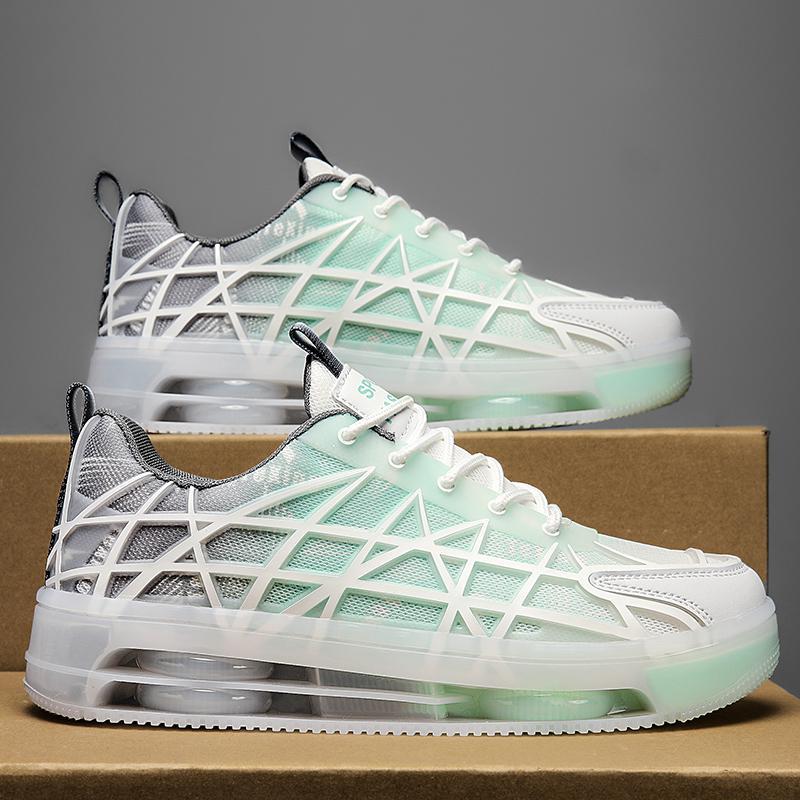 

Мужская спортивная обувь 2025 осень и зима новая сетчатая повседневная обувь для скейтборда мужская модная персонализированная беговая обувь в наличии 44