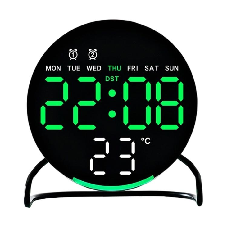Alarm Clocks for Bedroom Digital Desk Clock for Bedside Nightstand Digital Alarm Clock with Day of Week Temperature
