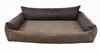 Rocky Orthopedic Brown Dog Bed - 97cm x 86cm