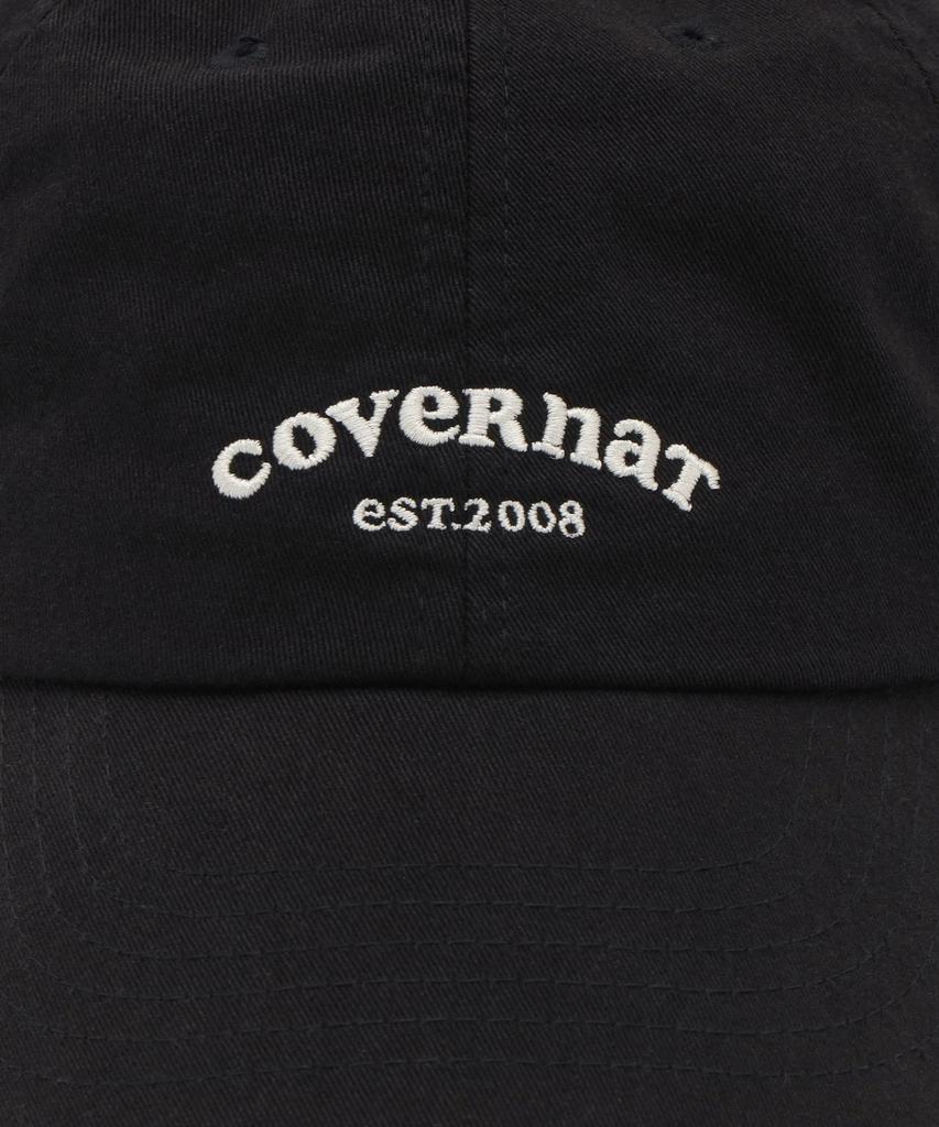 COVERNAT WOMAN [Standard Fit] Cloverheart Arch Cooper Logo Ball Cap Black