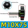 Adjustable Plum Blossom Plastic Head Star Handle Screw Bolt