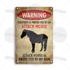 Funny Farmhouse Animal Sign Farm Animal Humor Plaque Cow Donkey Duck Horse Pig Rooster Bull Cat Chicken Goat Goose Llama Sheep