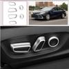 Matte Silver Cover Trim For Toyota Camry 2018- 6PC Power Seat Control Button
