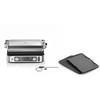Multifunktionsgrill - BRAUN - Multi Grill 9 Pro - 2200 W - 3 Heizstufen - Schwarz / Stahl