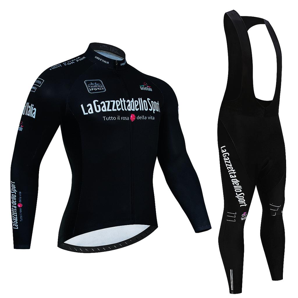 2026 Cycling Jersey Tour De Italia Giro Autumn Riding Long Sleeves Cycling Set Bicycle Clothing Spring Breathable Bike Clothes