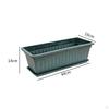 17 Inch Flower Planter Box with Tray for Home Decor And Garden Plants