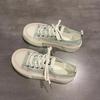 Thin Breathable 2025 New Summer Thick-soled Heightening Casual Little White Shoes Female Students Versatile Canvas Shoes Children