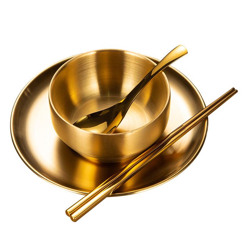 304 Stainless Steel Double-Layer Rice Bowl