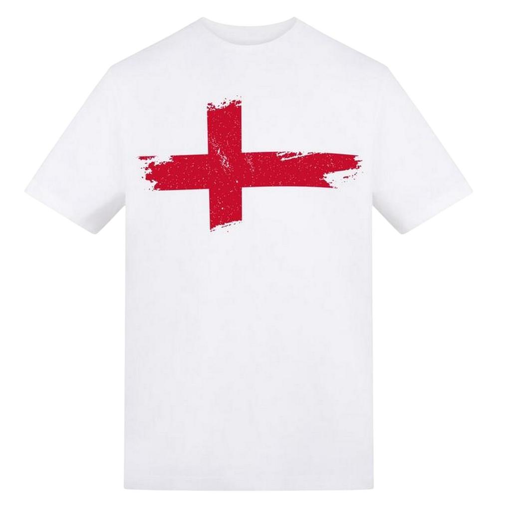 AWD Unisex Adult England Flag Short-Sleeved T-Shirt