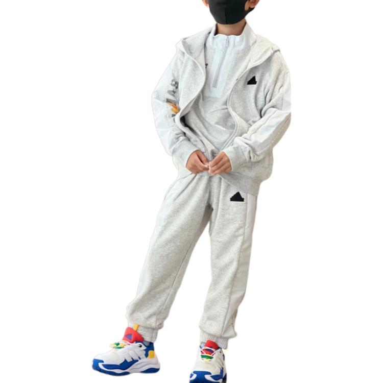 Adidas Casual Sportswear Milk Dragon Co-branded Gray Children Aged 3-7 Years Old JC6874