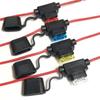 5/10Pcs 14AWG Car Mini Fuse Box Blade Type In Line Fuse Holder Waterproof for 2V 30A Car Motorcycles Wire Cutoff Switch Socket