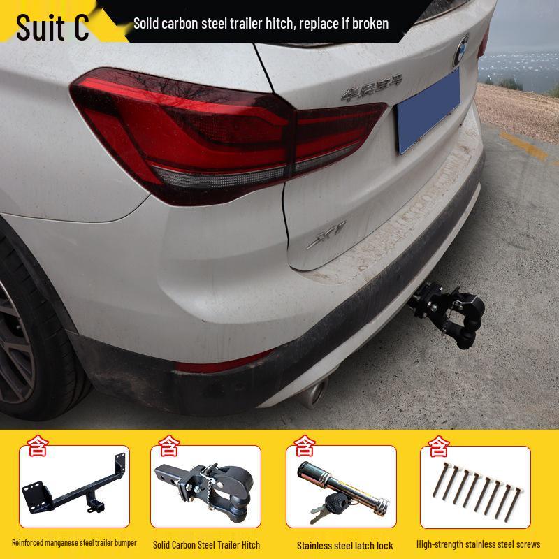 Reinforced Trailer Hitch for BMW X-Series (X5, X6, X1, X3, X4) and Rogue Tow Bar