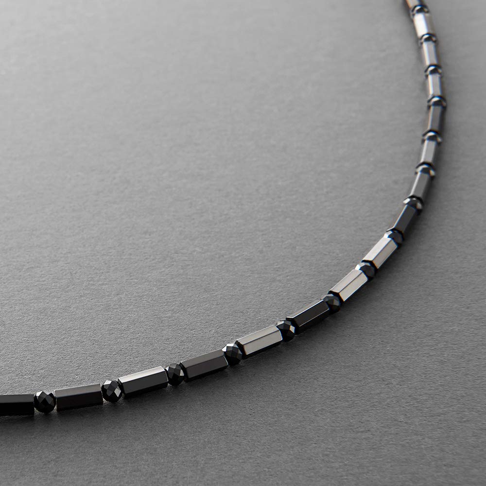 Core Force Neck Pro Black Spinel Trunk Balance Golf Swing Stable Flying Distance Increase Accessory Stylish Men Women (50cm)