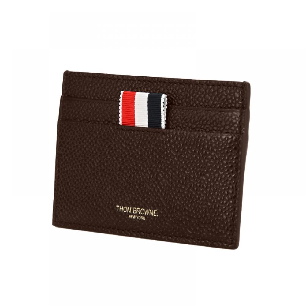 Tom Brown Faw035a 00198 205 Pebble Grain Three Line Tab Card Holder