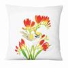 Painted Flower, Bird and Butterfly Decorative Pillowcase Living Room Office Ornaments Home Pillowcase