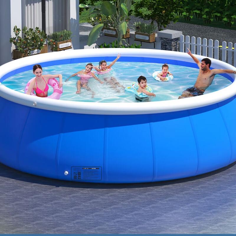 WEZHO Large Inflatable Outdoor Butterfly Pool