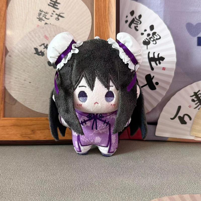 12Cm Puella Magi Madoka Magica Plush Dolls Pendants Mini Soft Keychain Bag Stuffed Doll Akemi Homura Kids Holiday Birthday Gift