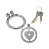 Stainless Steel Chastity Lock Love CB Chastity Cleaner Pseudo-Mother Device Smsex Toys Sex Tools Penis Cage