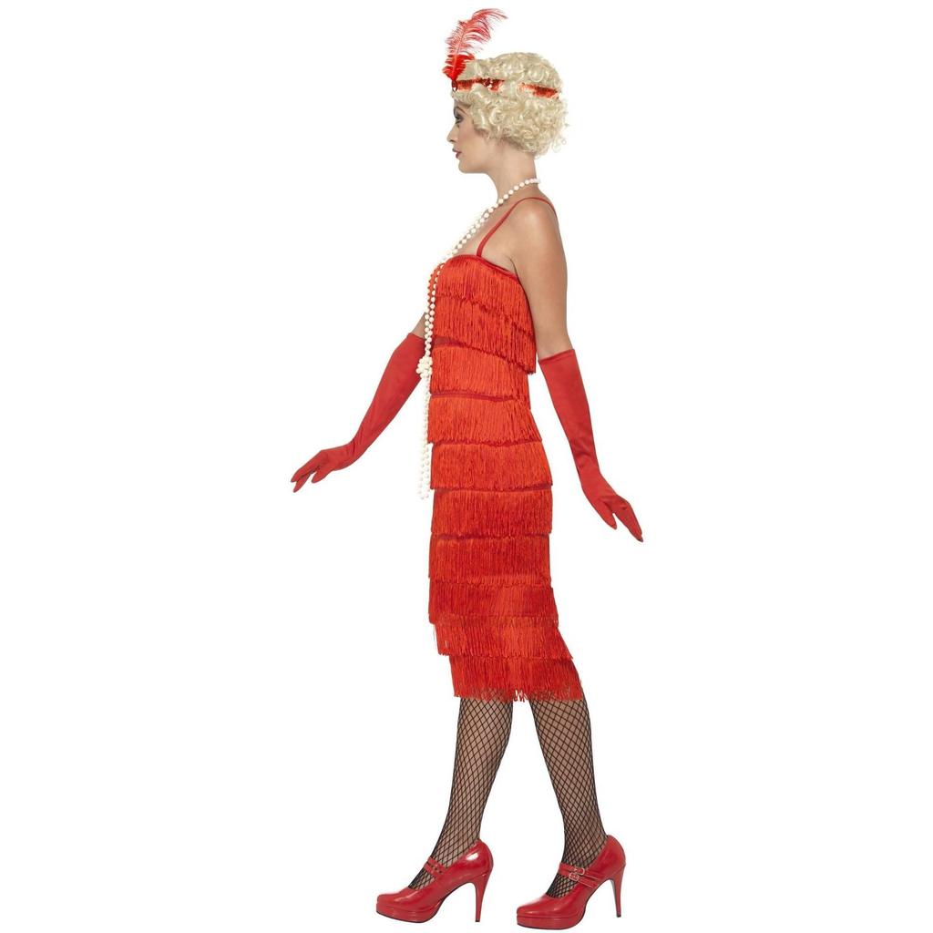 Smiffys Womens/Ladies Flapper Costume Set