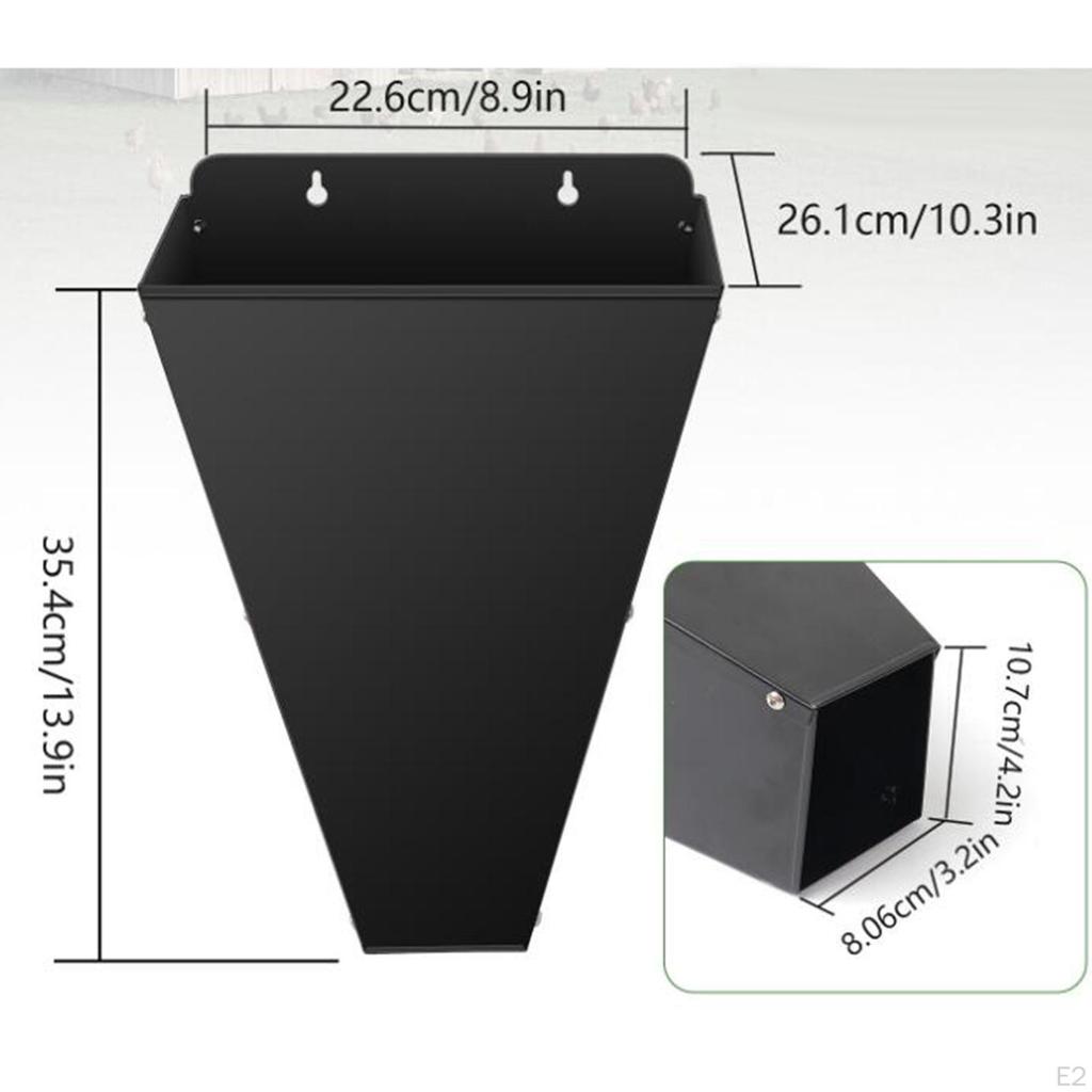 Kovový drůbeží omezovací kužel pro kachny Multifunkční Robustní Ohýbané hrany
