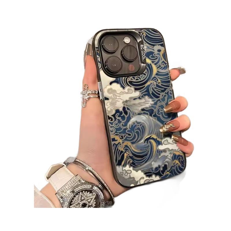 Sea Wave IPhone 16 Pro Phone Case, 15 Laser Case, 14 Apple 12 Drop Protection Case, 11XS Max, and Many Other Models