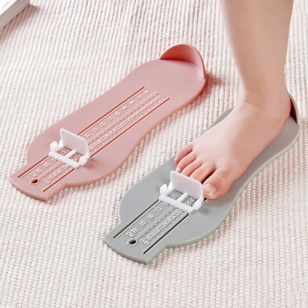 Household Children's Foot Measuring Device Plastic Standard Infant Foot Length Purchase Shoe Size Measurement Adjustable Tool