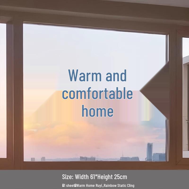 

Housewarming Window Clings & Door Stickers for New Home Kitchen Decoration