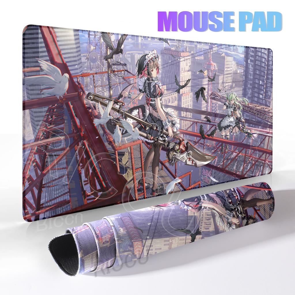 Zenless Zone Zero New Cute Extended Mouse Pad MousePad Desk Mat Keyboard Mat Anime Girl Pc Anti-slip Rubber Game Accessories