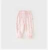 David Bella Children's Pants Summer Dress Girls' Stylish Printed Mosquito Resistant Pants Girls' Cartoon Pants