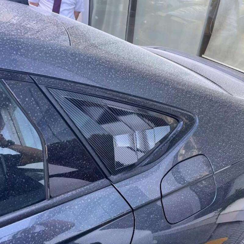 Side Rear Window Louvers Air Vent Shades Cover ABS Plastic Decoration Trim For Honda Accord 11th  2024 Exterior Accessories