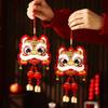 Chinese New Year Tassel Exquisite Lion Dance Pendant Spring Festival Hanging Traditional New Year Decoration For New Year Gifts
