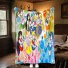 Japanese anime cute cartoon theme Sailor Moon Tsukino Usagi blanket suitable for home beds, sofa covers, office nap, outdoor warm blankets O4