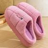 Men's & Women's Extra Large Warm Non-Slip Cotton Slippers, Size 50, Thick-Soled, Back-Heel Design.