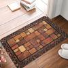 Welcome Mat Geometric Cobblestone Printed Bedroom Kitchen Balcony Area Rug Soft Anti-Slip Living Room Carpet Home Decoration